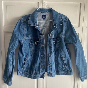 EUC women’s Gap denim jacket, xl
